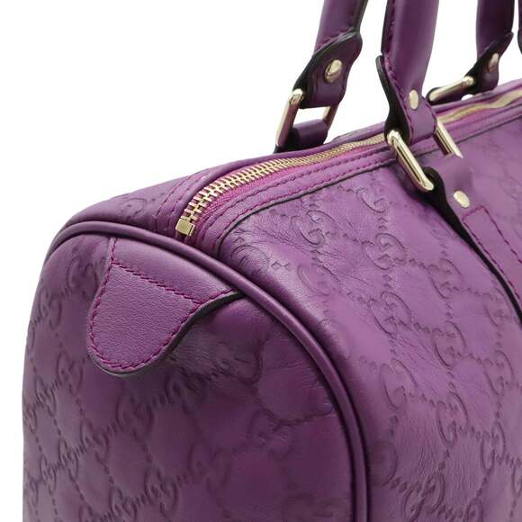 GUCCI Guccissima handbag in leather and purple, 265697 - Picture 8 of 9